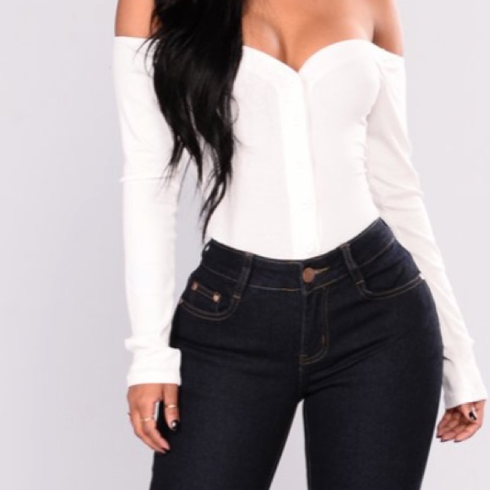 Fashion Nova Off the Shoulder Bodysuit